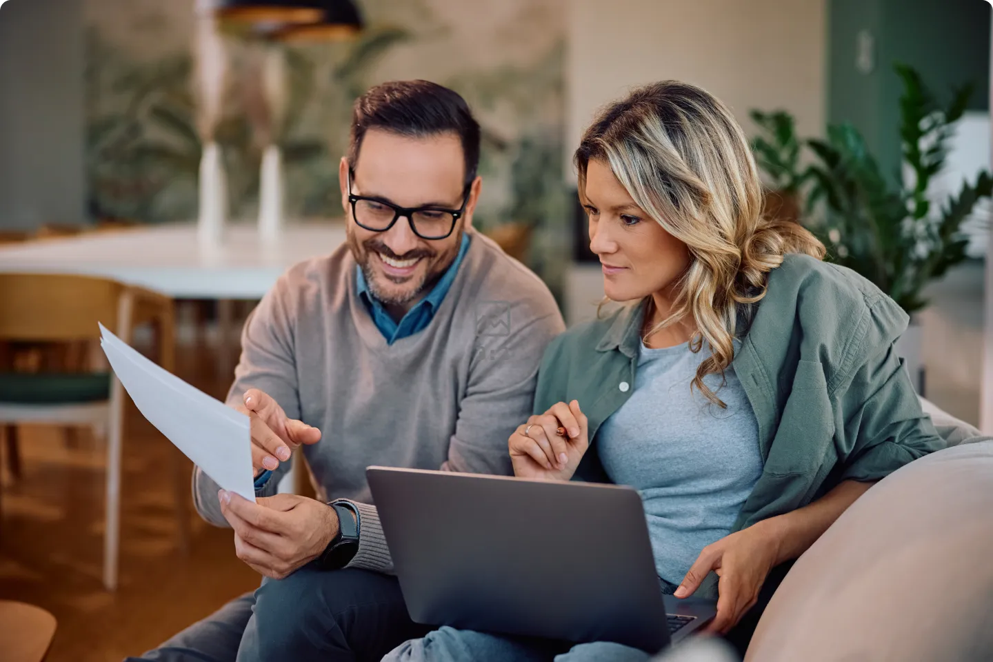 Homeowner reviewing title insurance coverage options